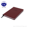 Qualified Leather Logo Embossed Planner Book